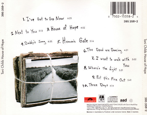Toni Childs : House Of Hope. (CD, Album)