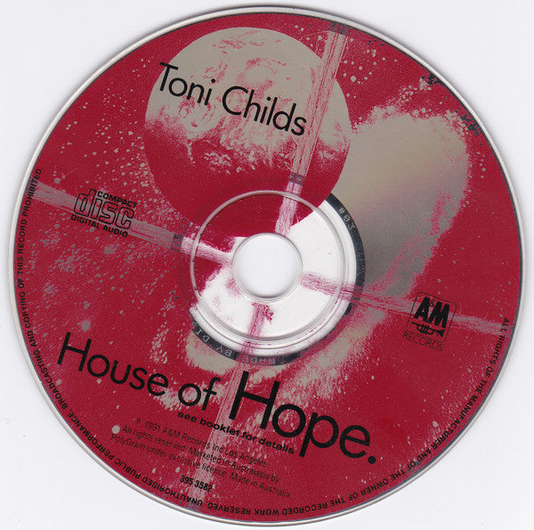 Toni Childs : House Of Hope. (CD, Album)