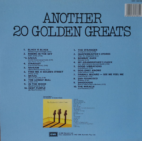 The Shadows : Another 20 Golden Greats (LP, Comp)