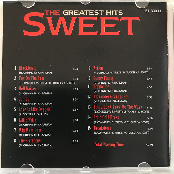 The Sweet : Greatest Hits (CD, Comp)