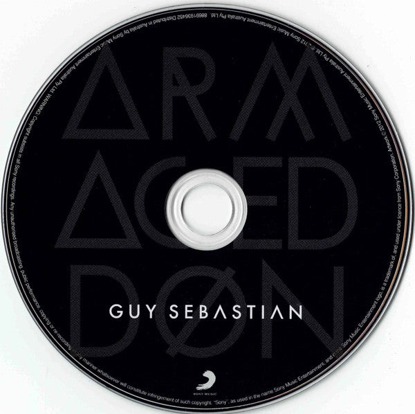 Guy Sebastian : Armageddon (CD, Album + DVD-V, PAL + Dlx)