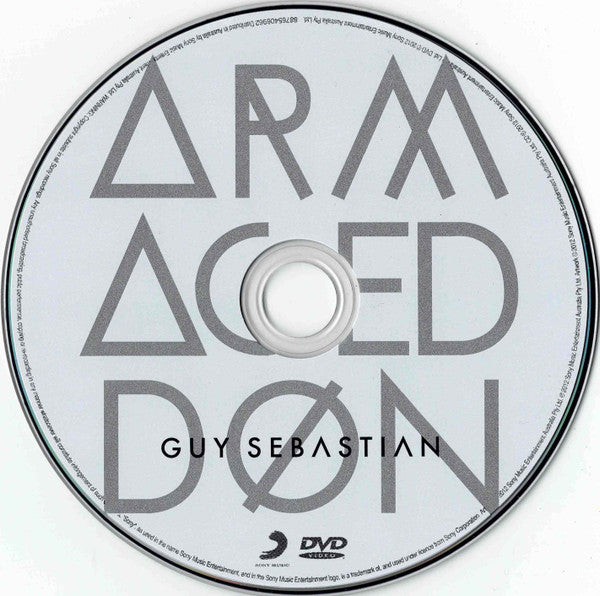 Guy Sebastian : Armageddon (CD, Album + DVD-V, PAL + Dlx)