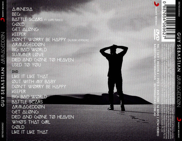 Guy Sebastian : Armageddon (CD, Album + DVD-V, PAL + Dlx)