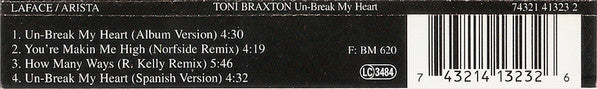 Toni Braxton : Un-Break My Heart (CD, Maxi)