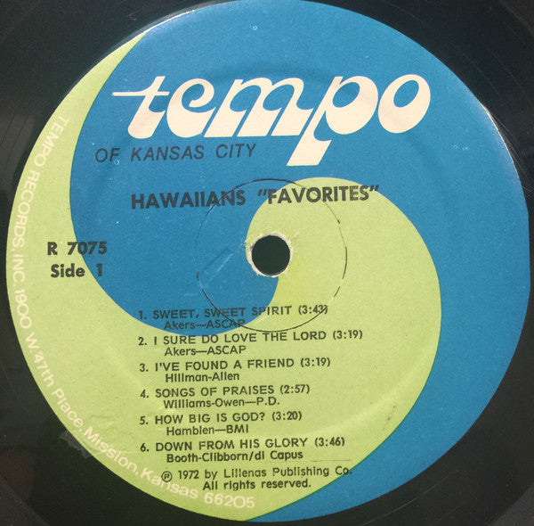 Hawaiians'* : Favorites (LP, Album)