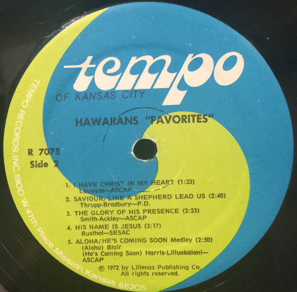 Hawaiians'* : Favorites (LP, Album)