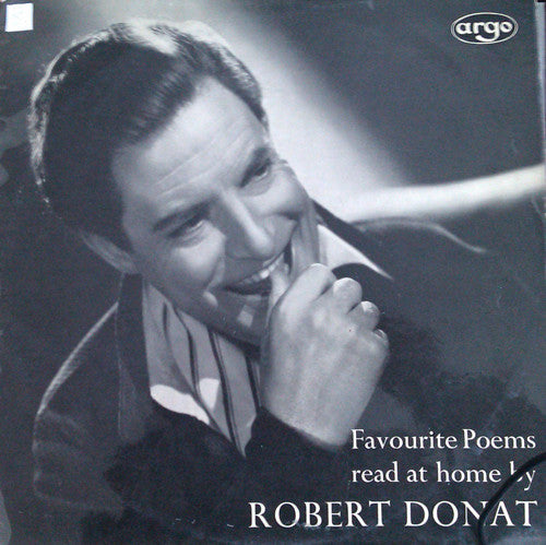 Robert Donat : Favourite Poems Read At Home By Robert Donat (LP, Mono)