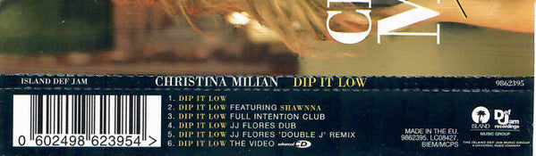 Christina Milian : Dip It Low (CD, Single, Enh)