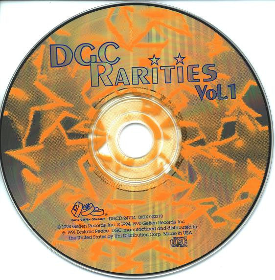 Various : DGC Rarities: Vol.1 (CD, Comp)