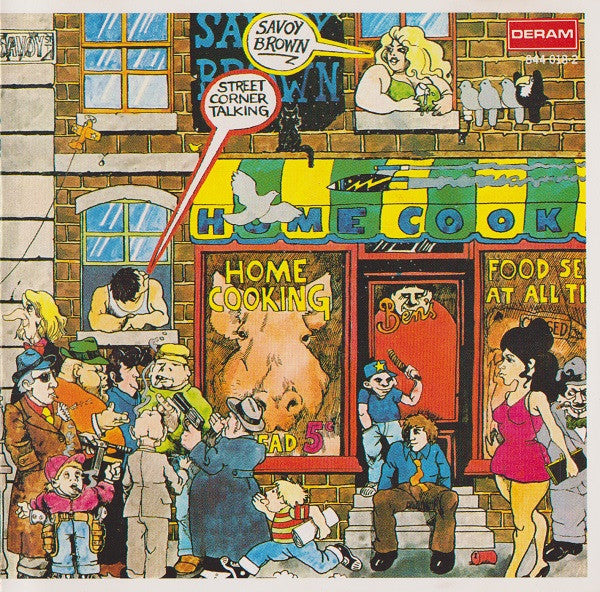 Savoy Brown : Street Corner Talking (CD, Album, RE, RM)