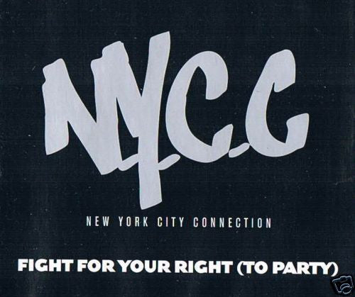 N.Y.C.C. : Fight For Your Right (To Party) (CD, Single)