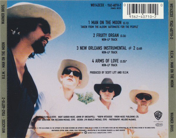 R.E.M. : Man On The Moon (CD, Maxi, Col)