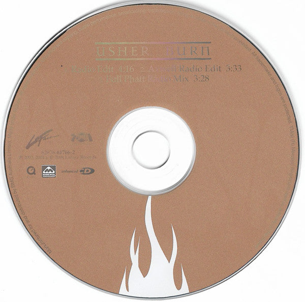 Usher : Burn (CD, Single, Enh)
