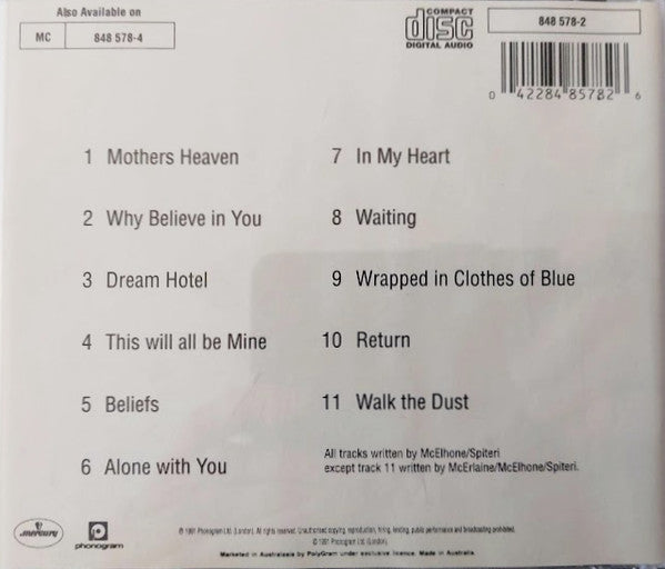 Texas : Mothers Heaven (CD, Album)