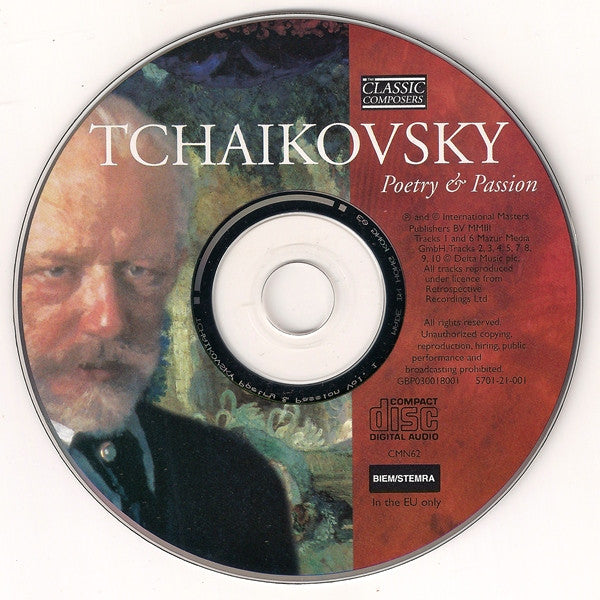 Tchaikovsky* : Poetry & Passion (CD, Comp, Har)