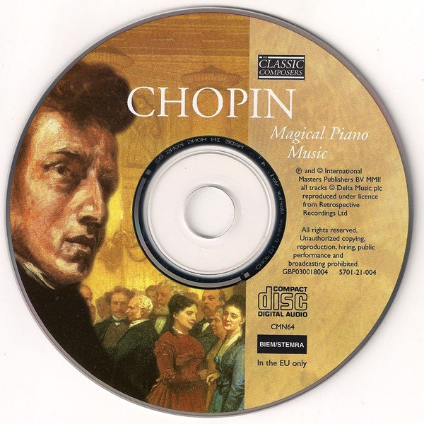 Chopin* : Magical Piano Music (CD, Comp, Har)