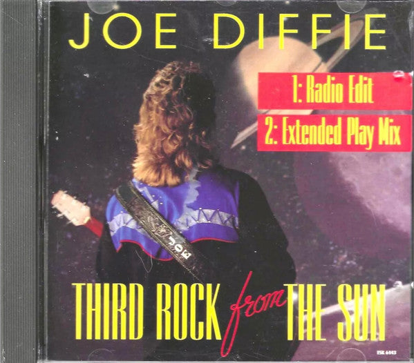 Joe Diffie : Third Rock From The Sun (CD, Single, Promo)
