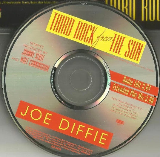 Joe Diffie : Third Rock From The Sun (CD, Single, Promo)