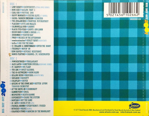 Various : Big Day Out Bix - Tasty Assorted 2001 (2xCD, Comp)