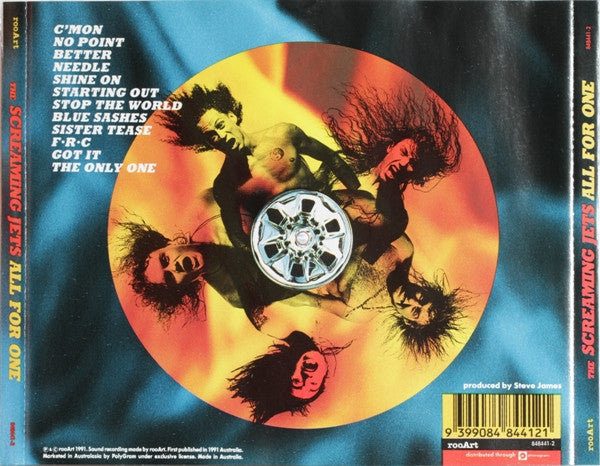 The Screaming Jets : All For One (CD, Album, Dis)