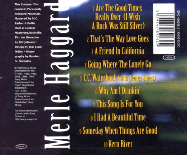 Merle Haggard : Super Hits (CD, Comp, RE)