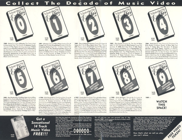 Various : Eighties - Video Stars Of 1983 (VHS, Comp, Mono, PAL)