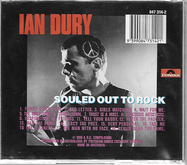 Ian Dury : Souled Out To Rock (CD, Comp)