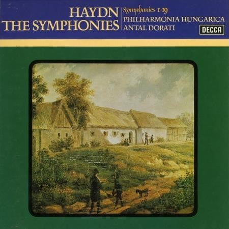 Joseph Haydn - Philharmonia Hungarica, Antal Dorati : Symphonies 1-19 (6xLP)