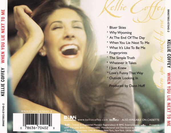 Kellie Coffey : When You Lie Next To Me (CD, Album)