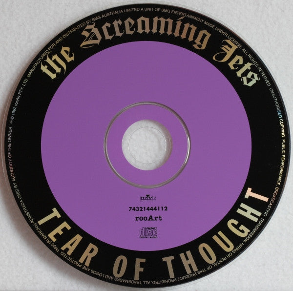 The Screaming Jets : Tear Of Thought (CD, Album, RE)