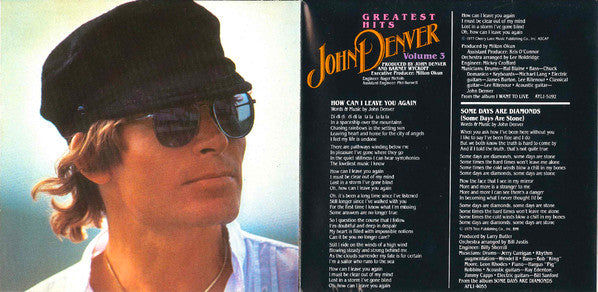 John Denver : Greatest Hits - Volume 3 (CD, Comp, RE)