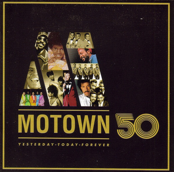 Various : Motown 50 Yesterday - Today - Forever (3xCD, Comp)