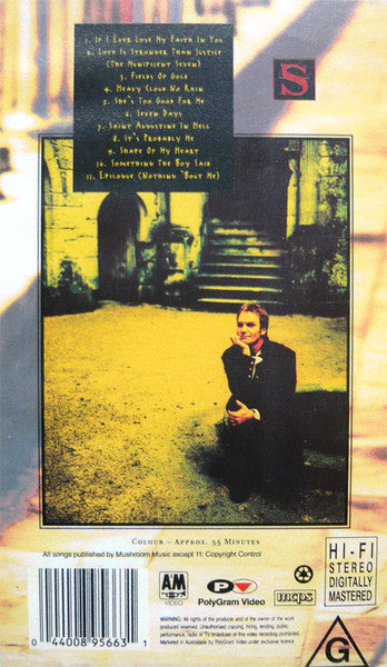 Sting : Ten Summoner's Tales (VHS, PAL)