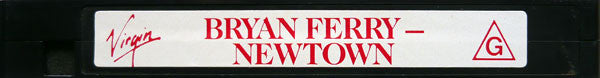 Bryan Ferry : New Town (In Europe) (VHS, PAL)