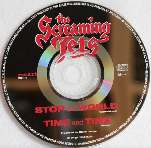 The Screaming Jets : Stop The World (CD, Single, Car)