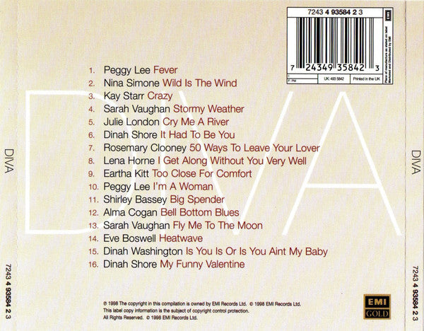 Various : Diva (CD, Comp)
