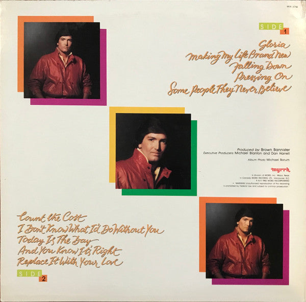 David Meece : Count The Cost (LP, Album, Mon)
