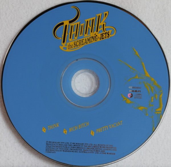 The Screaming Jets : Think (CD, Single)