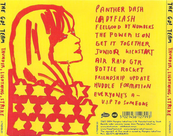 The Go! Team : Thunder, Lightning, Strike (CD, Album)