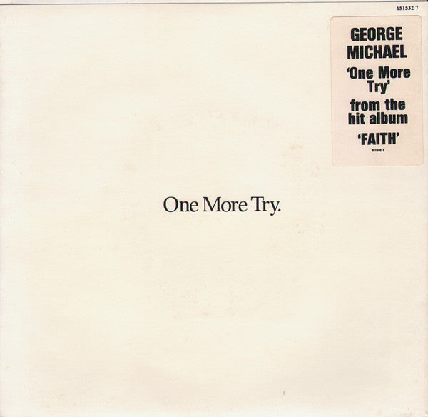 George Michael : One More Try (7")