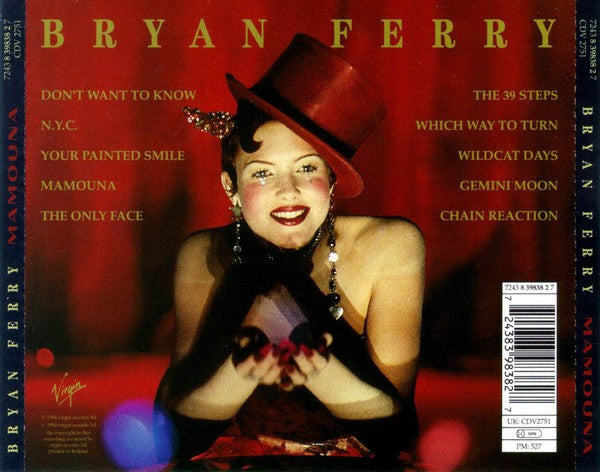 Bryan Ferry : Mamouna (CD, Album)