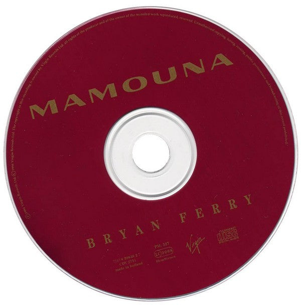 Bryan Ferry : Mamouna (CD, Album)