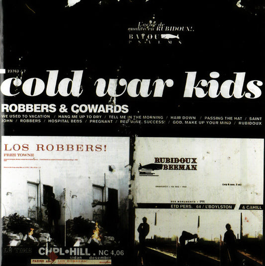 Cold War Kids : Robbers & Cowards (CD, Album)