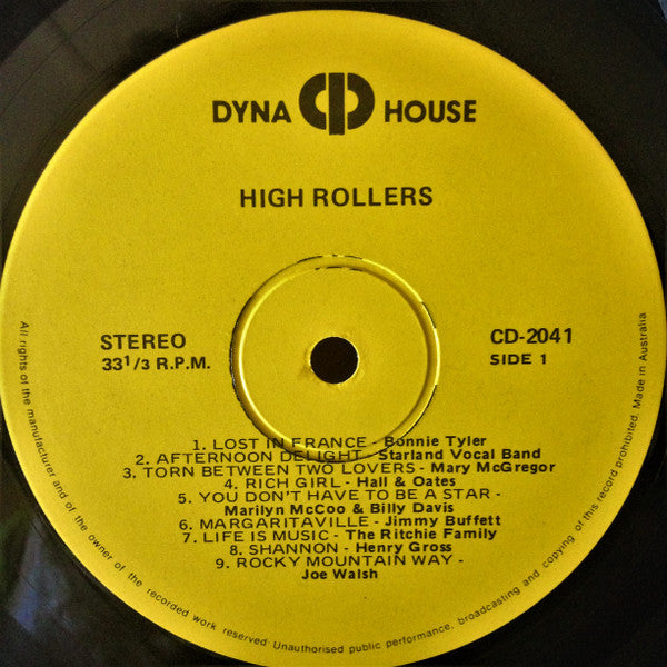Various : High Rollers (LP, Comp)
