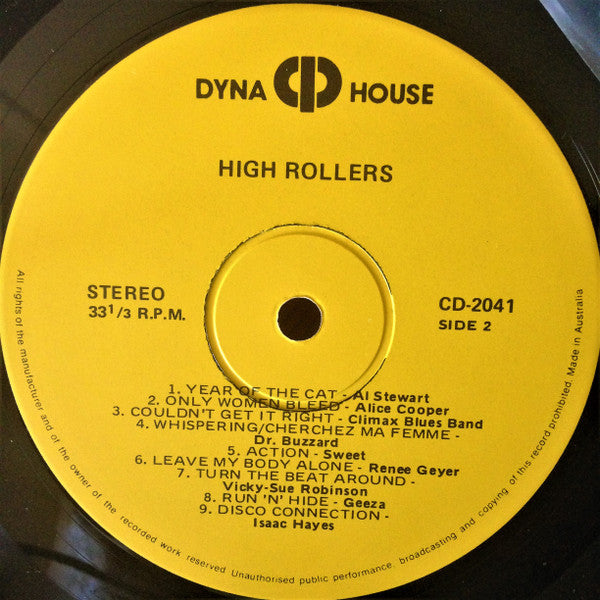 Various : High Rollers (LP, Comp)