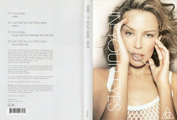 Kylie* : In Your Eyes (DVD, Single, Ltd)
