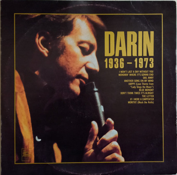 Bobby Darin : Darin: 1936 - 1973 (LP, Album)