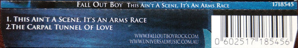 Fall Out Boy : This Ain't A Scene, It's An Arms Race (CD, Single)