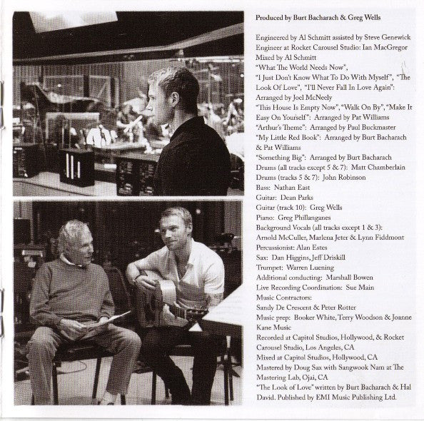 Ronan Keating & Burt Bacharach : When Ronan Met Burt (CD, Album)