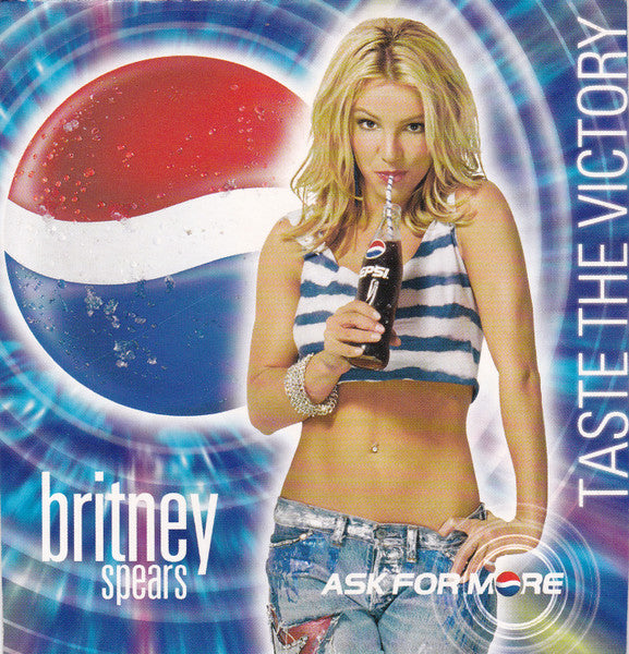 Britney Spears : Right Now (Taste The Victory) (CD-ROM, Enh, Promo)